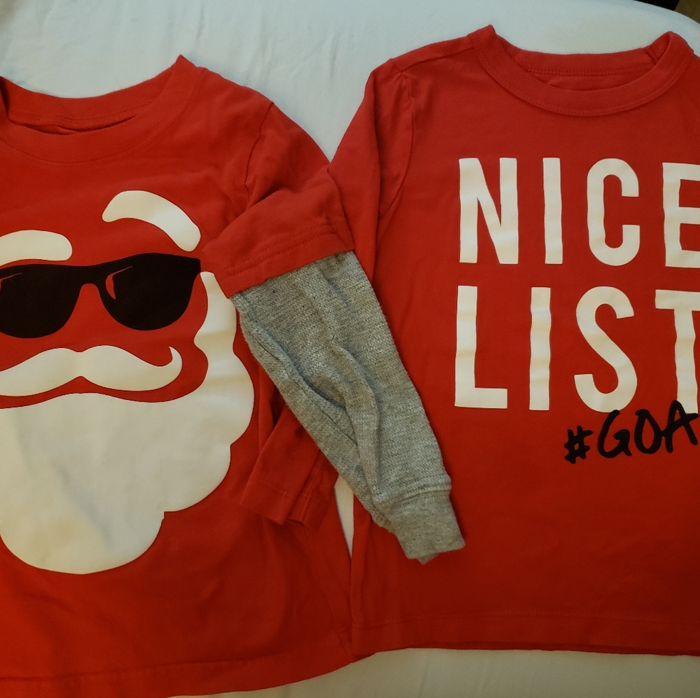 2 Holiday Shirts